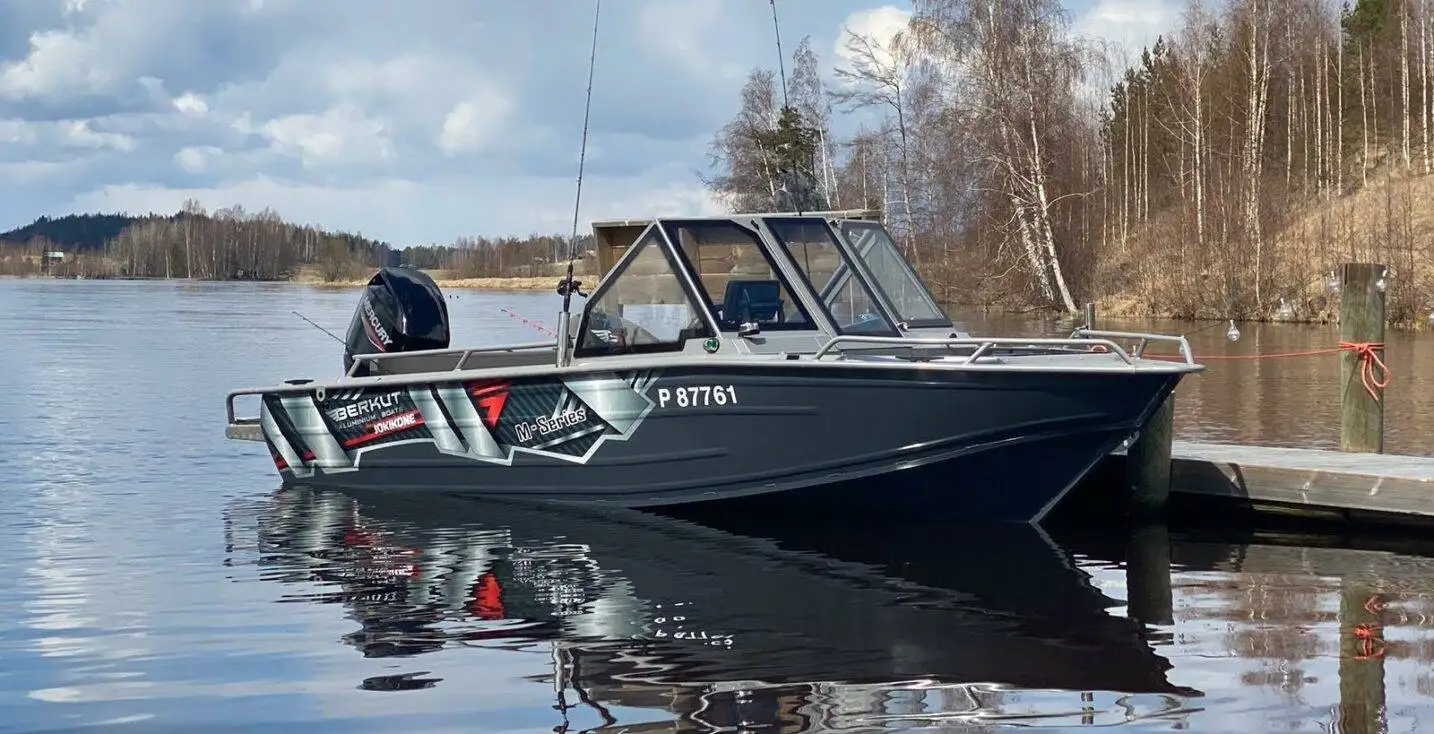 Motorboat Bergut with Mercury 60 hp