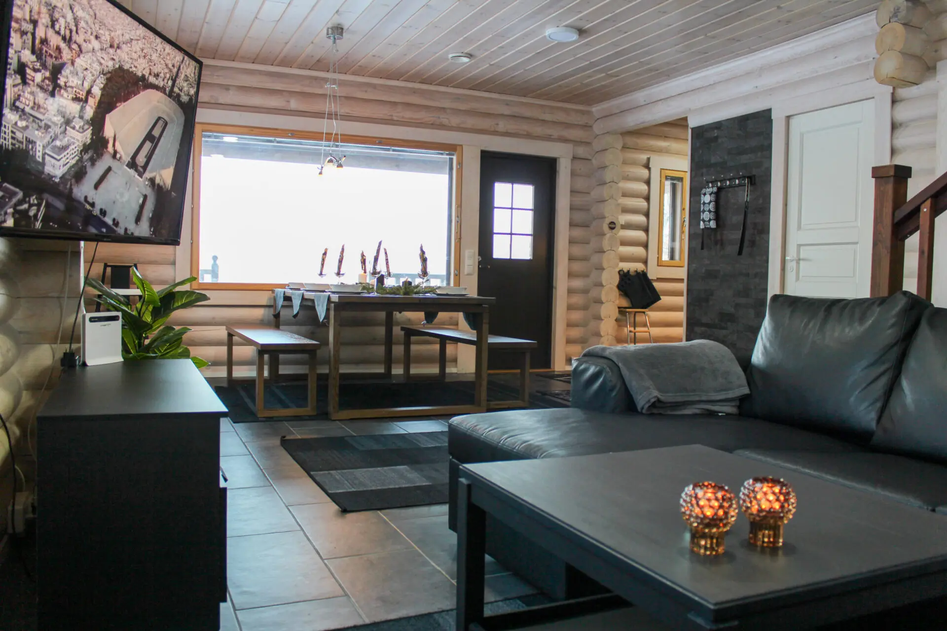 Villa Hiekkaranta living room