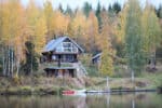 Villa Hiekkaranta rental cottage in the lake