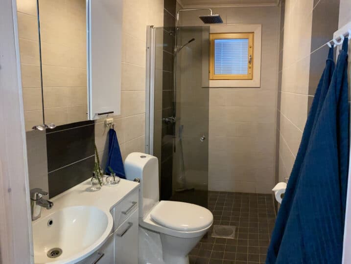 Villa Hiekkaranta downstears toilet