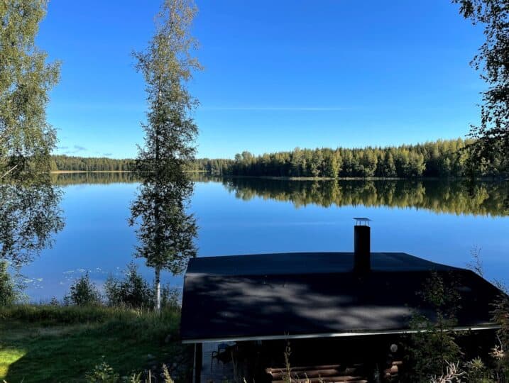Villa Hiekkaranta lake view
