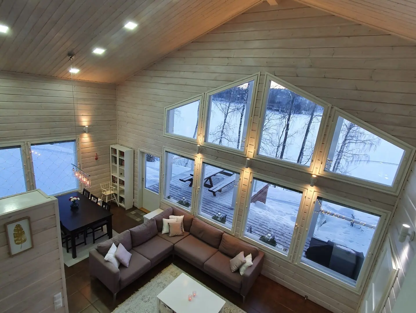 Villa Tarula living room