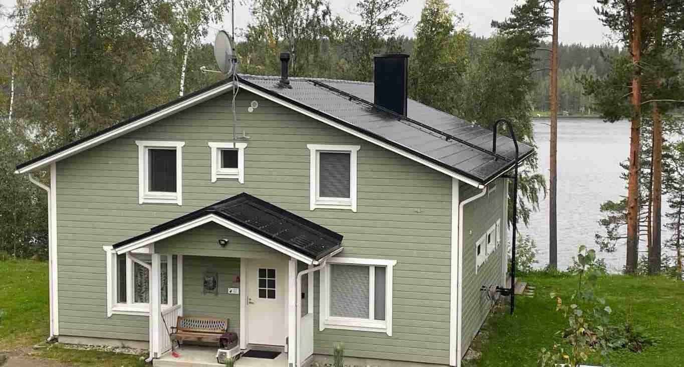 Villa Tarula lakeside cottage on Lake Simpelejärvi